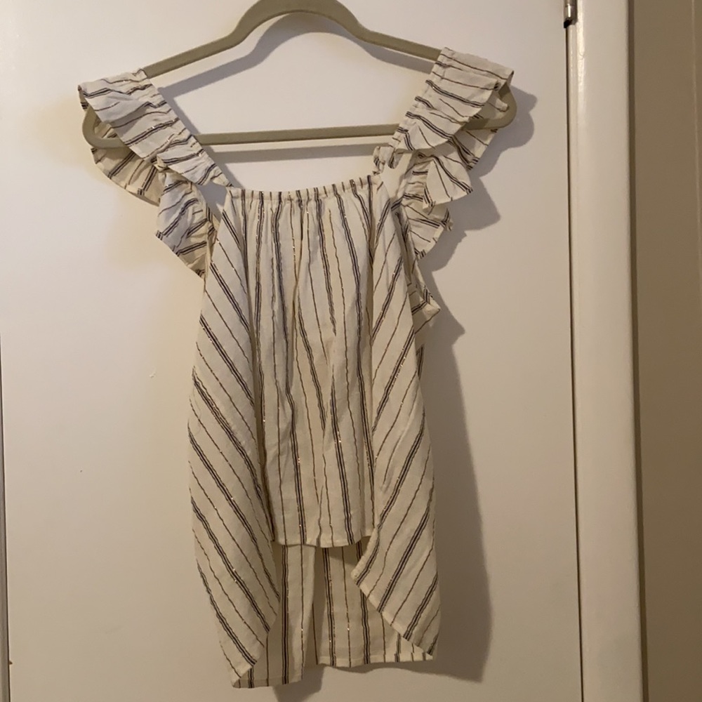 NWT Loft Ruffle Tank - Picture 6 of 7